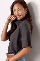 Sera Mock Neck Tee