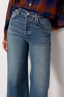 High Rise Wide Leg Crop