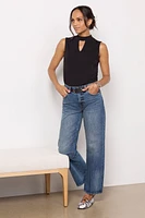 Alba Mock Neck Top