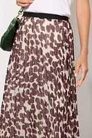 Pleated Midi Skirt