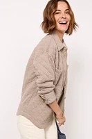 Epic Quilted Fleece Shirt Jacket