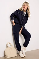 Catherine Half Zip Sweat