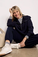 Catherine Half Zip Sweat