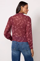 Softly Smocked Blouse