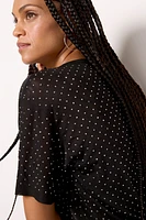 Teagan Mesh Stud Top