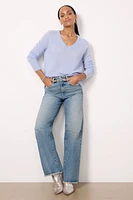 Kate Vneck Cashmere Pullover