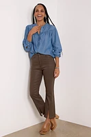 Lennon with Slit Pant