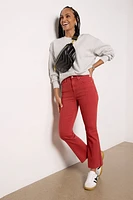 Lennon Seamed Crop Boot