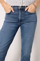 Kye Mid Rise Straight Crop