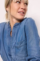 Laci Chambray Popover