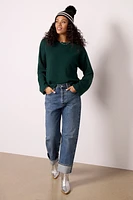 Textured Ottoman Popover