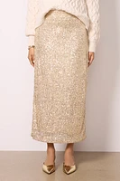 Saturn Sequin skirt
