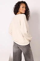 Elena V Neck Sweatshirt