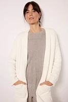 CozyChic Luxe High Slit Cardigan