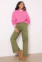 Quilted Button Up Popover