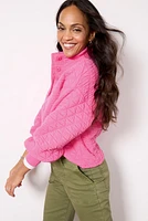 Quilted Button Up Popover