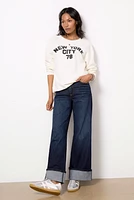 New York Reverse Slub Sweatshirt