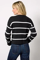 Emma Crew Stripe Pullover