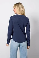 Kit Sporty Stripe Raglan