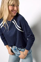 Kit Sporty Stripe Raglan