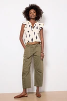 Nadia Flutter Top