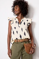 Nadia Flutter Top