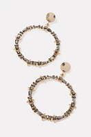 Harmony Hemetite Earring