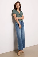 Caprice Twisted Cap Sleeve
