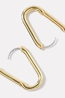 Zoey Shimmer Hoops