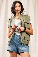 Ever Short with Exposed Buttons