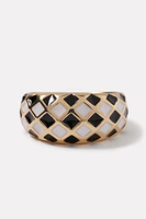 Trudy Checkered Ring