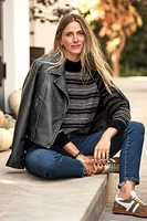 Veda Distressed Moto