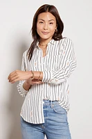 Kathryn Striped Tiger Shirt