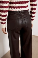 Coated Anessa W/ Exposed Buttons