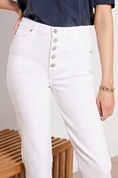 High Waist Cropped Straight