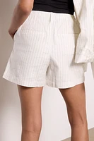 Taylor Pinstripe Short