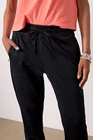 Heather Rib Street Jogger