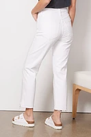 Chloe Crop Released Hem