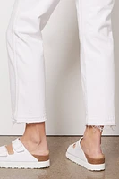 Chloe Crop Released Hem