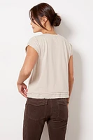 Feather Pima Muscle Tank
