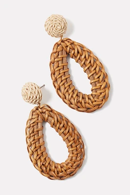 Carissa Raffia Earrings