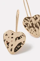 Lulu Heart Drop Earrings