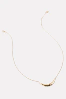 Trish Crescent Necklace