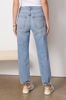 Kye Mid Rise Straight Crop