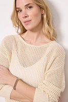 Open Knit Sweater
