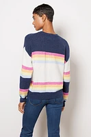 Stripe Crew Pullover