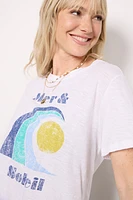 Mer Wave Tee