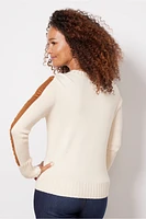 Harlow Suede Pullover