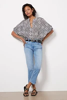 Mandarin Collar Top