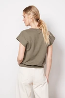 Nikki Short Sleeve Sweatshirt